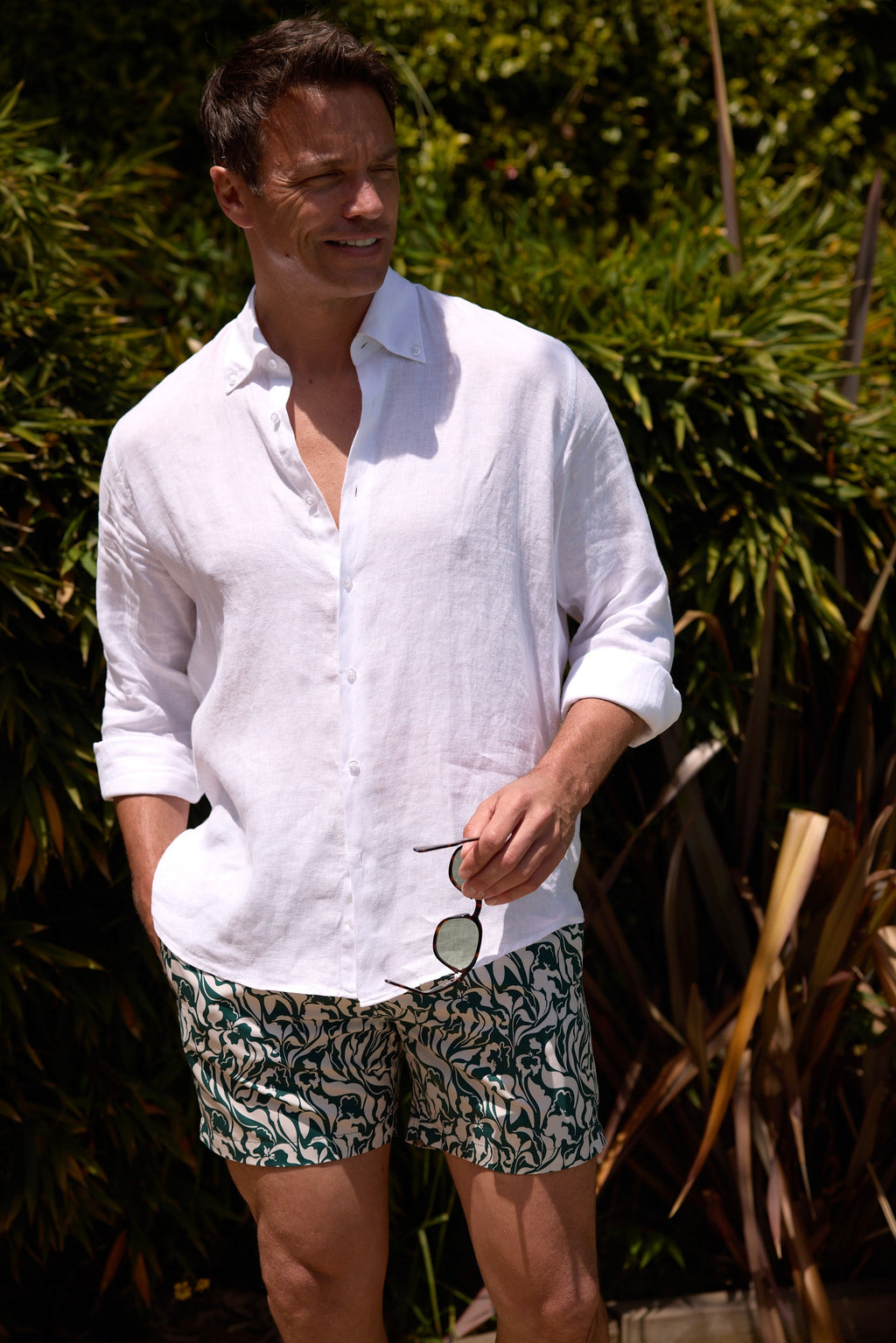 Green Stone Swim Short