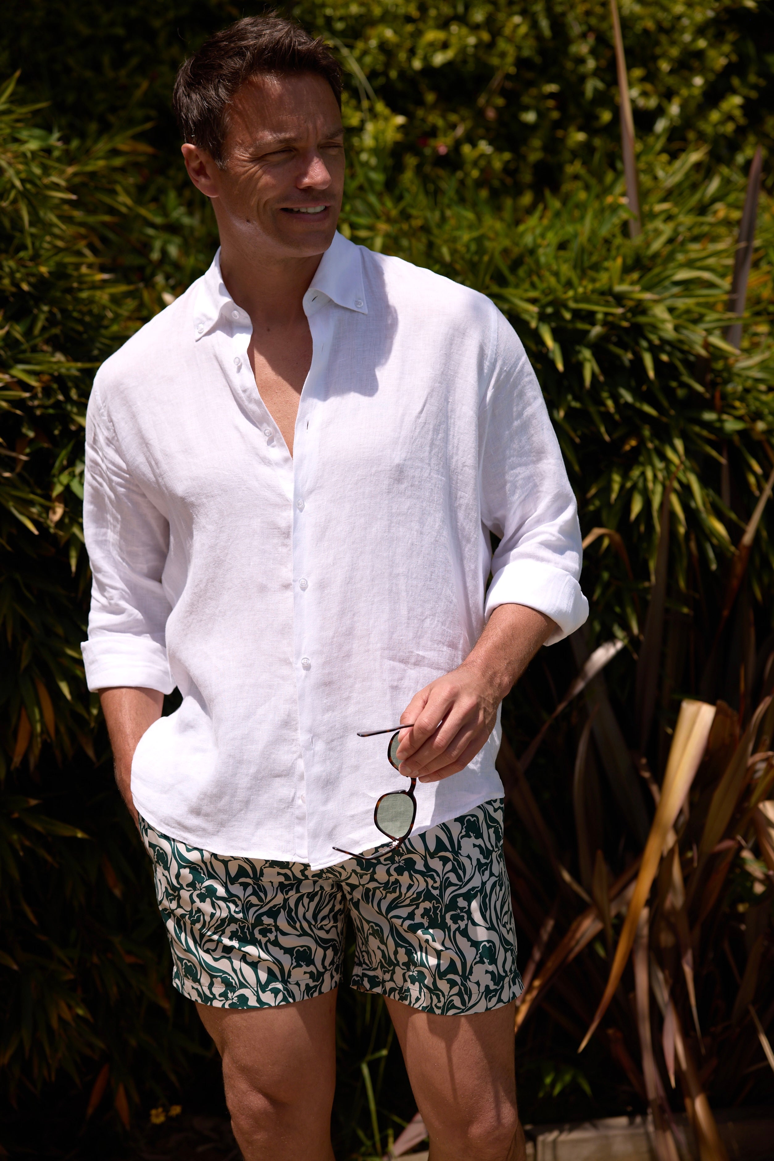 Green Stone Swim Short