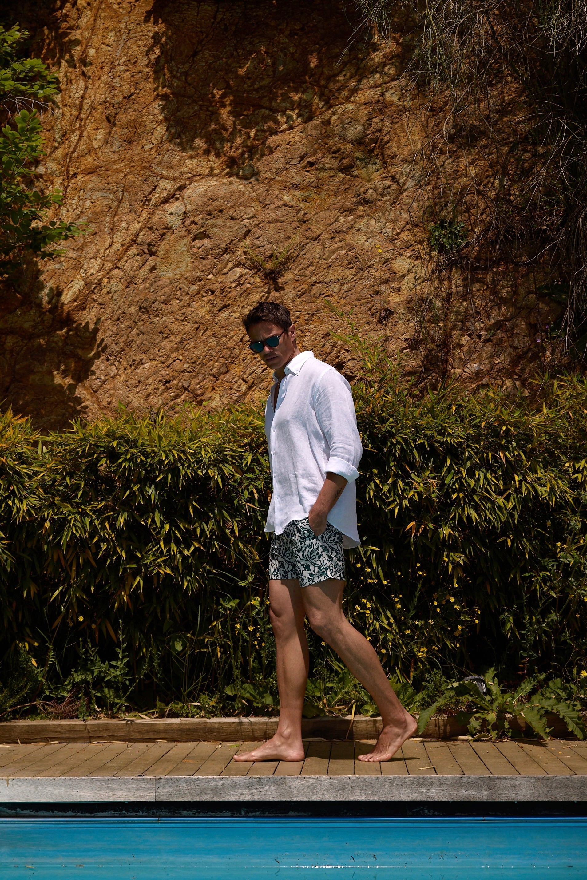 Green Stone Swim Short