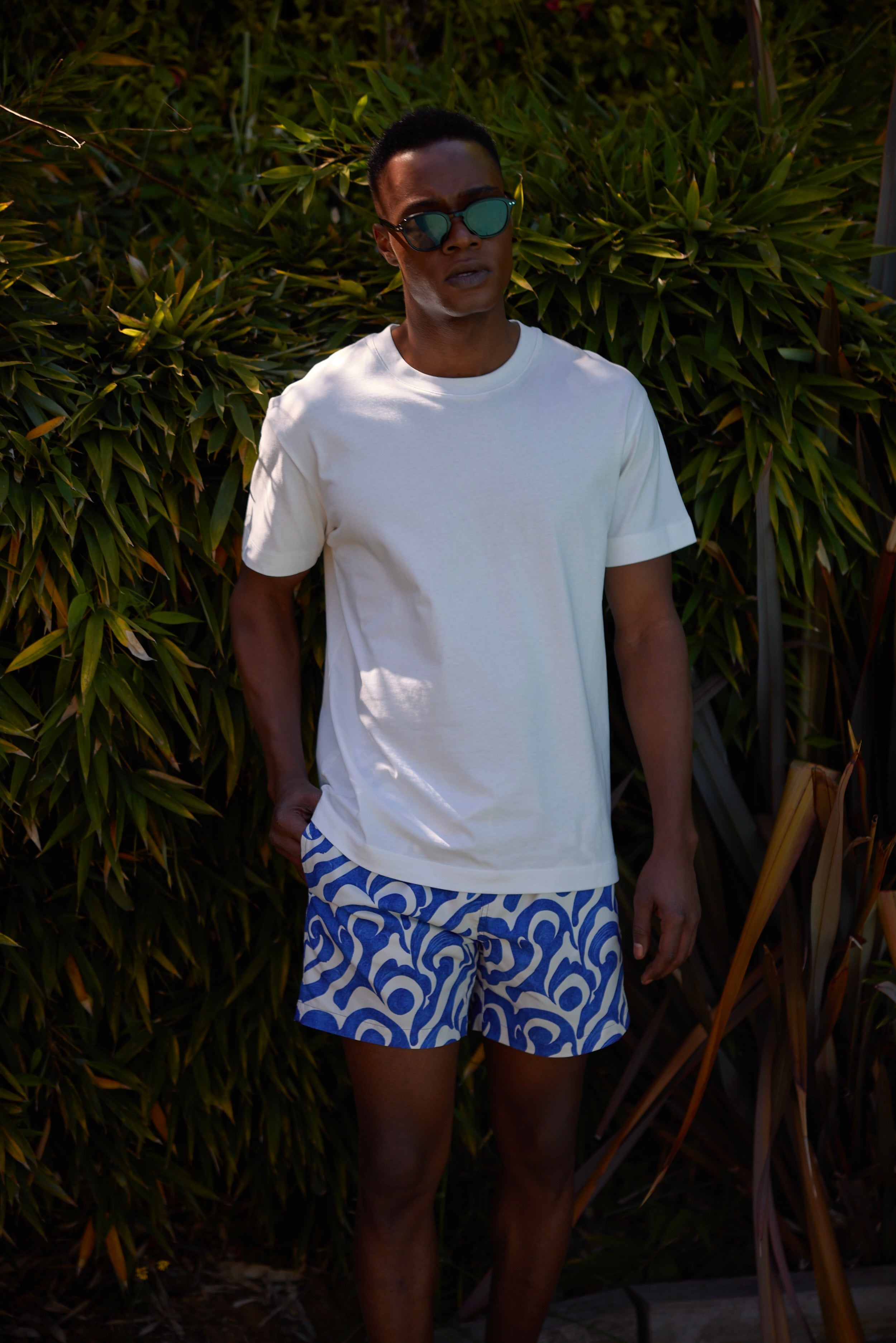 Blue Wave Swim Short