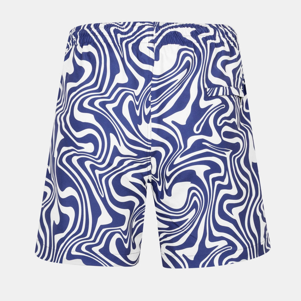 Navy Wave Swim Short