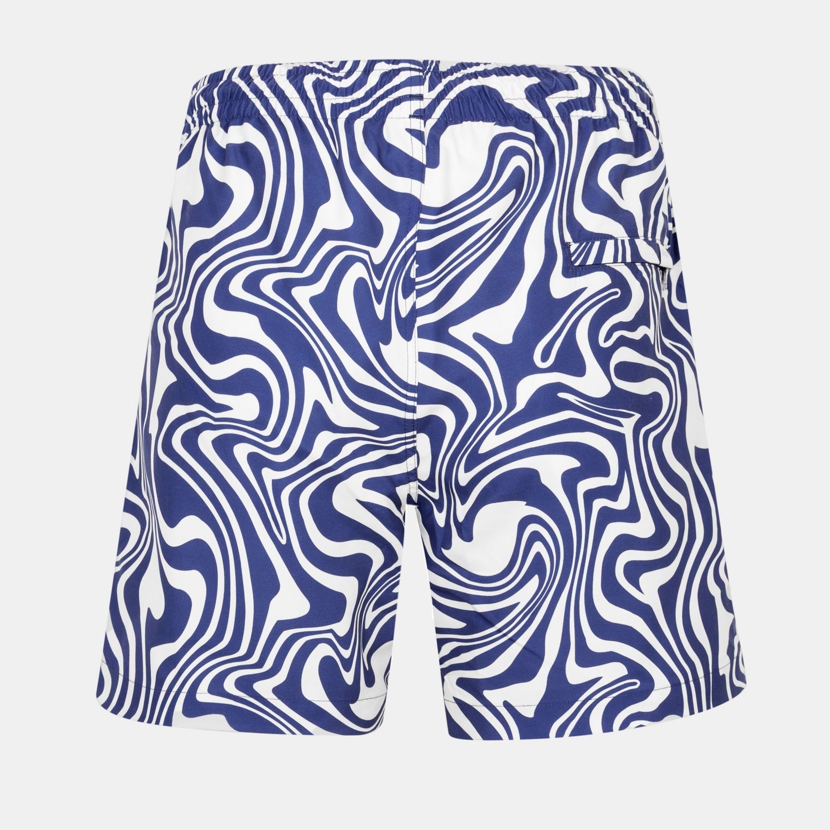 Navy Wave Swim Short