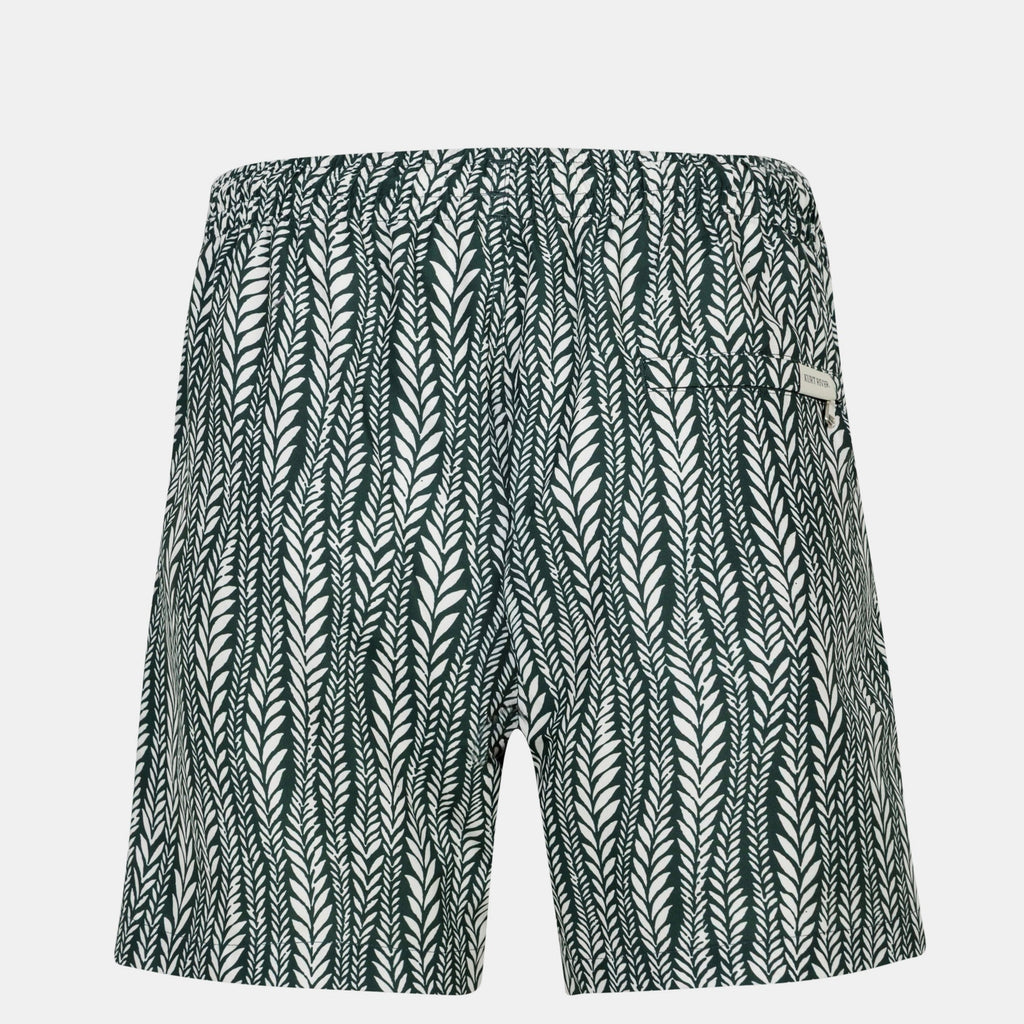 Green Leaf Swim Short