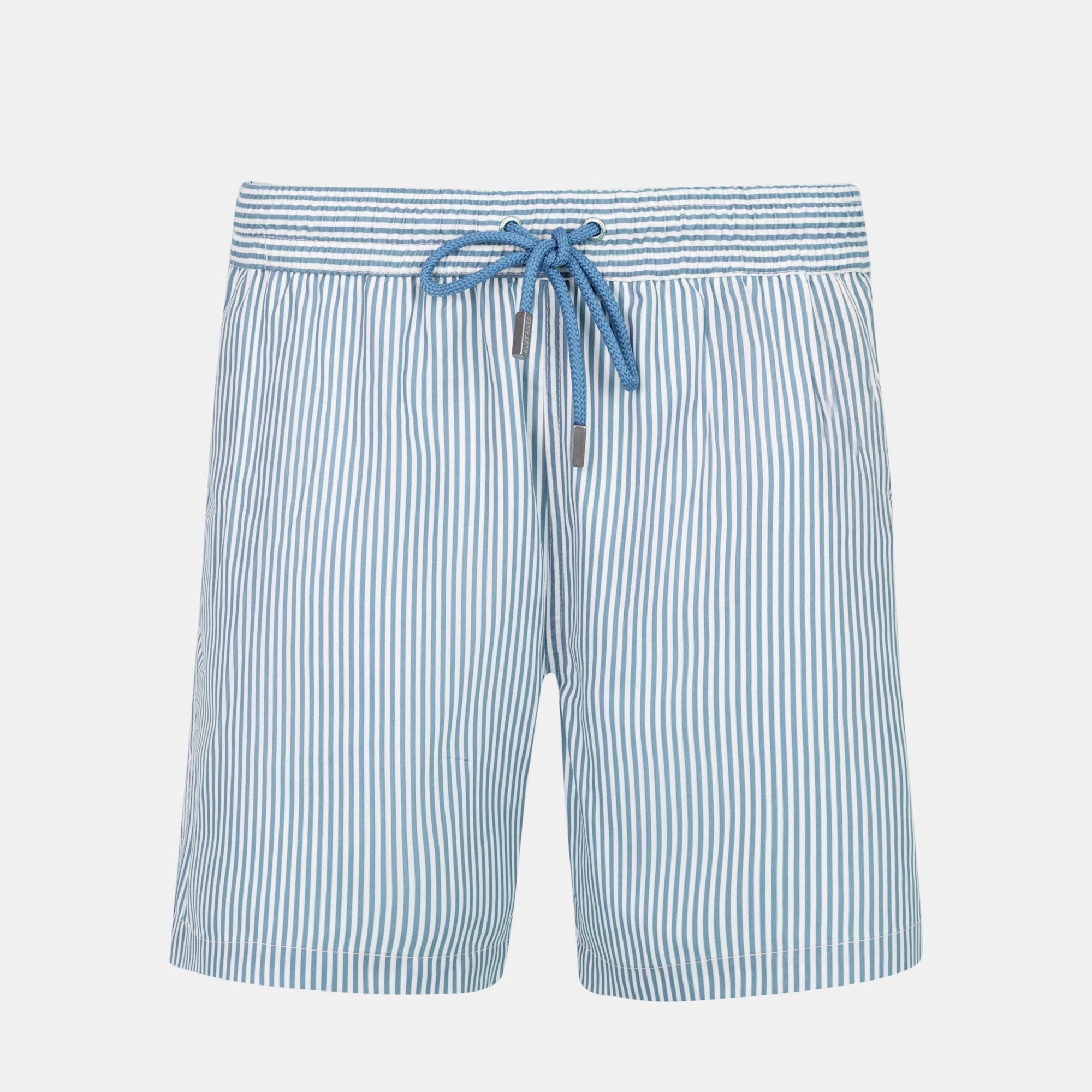 Blue Striped Swim Short
