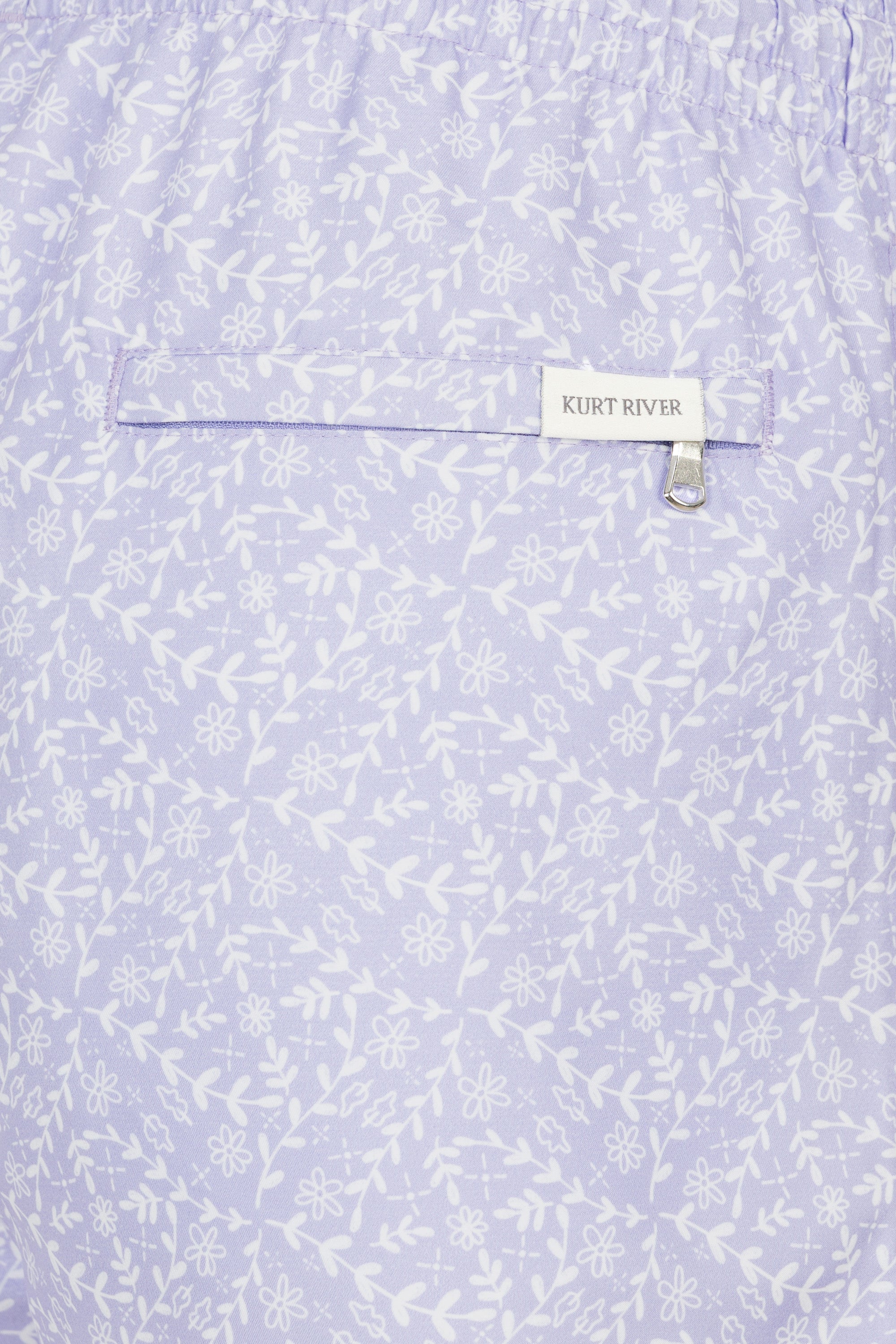 Lavender Leaf Swim Short