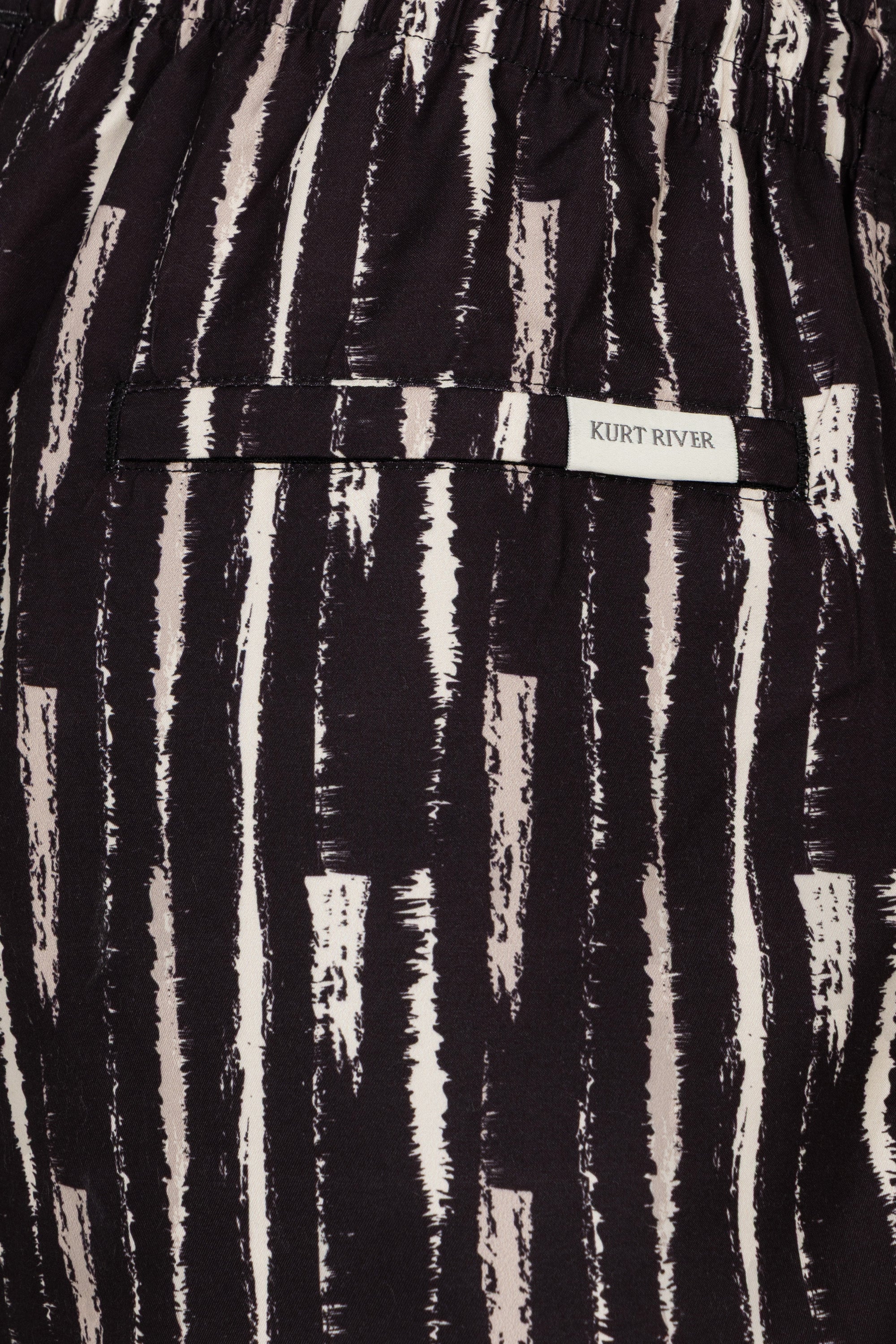 Black Latte Swim Short