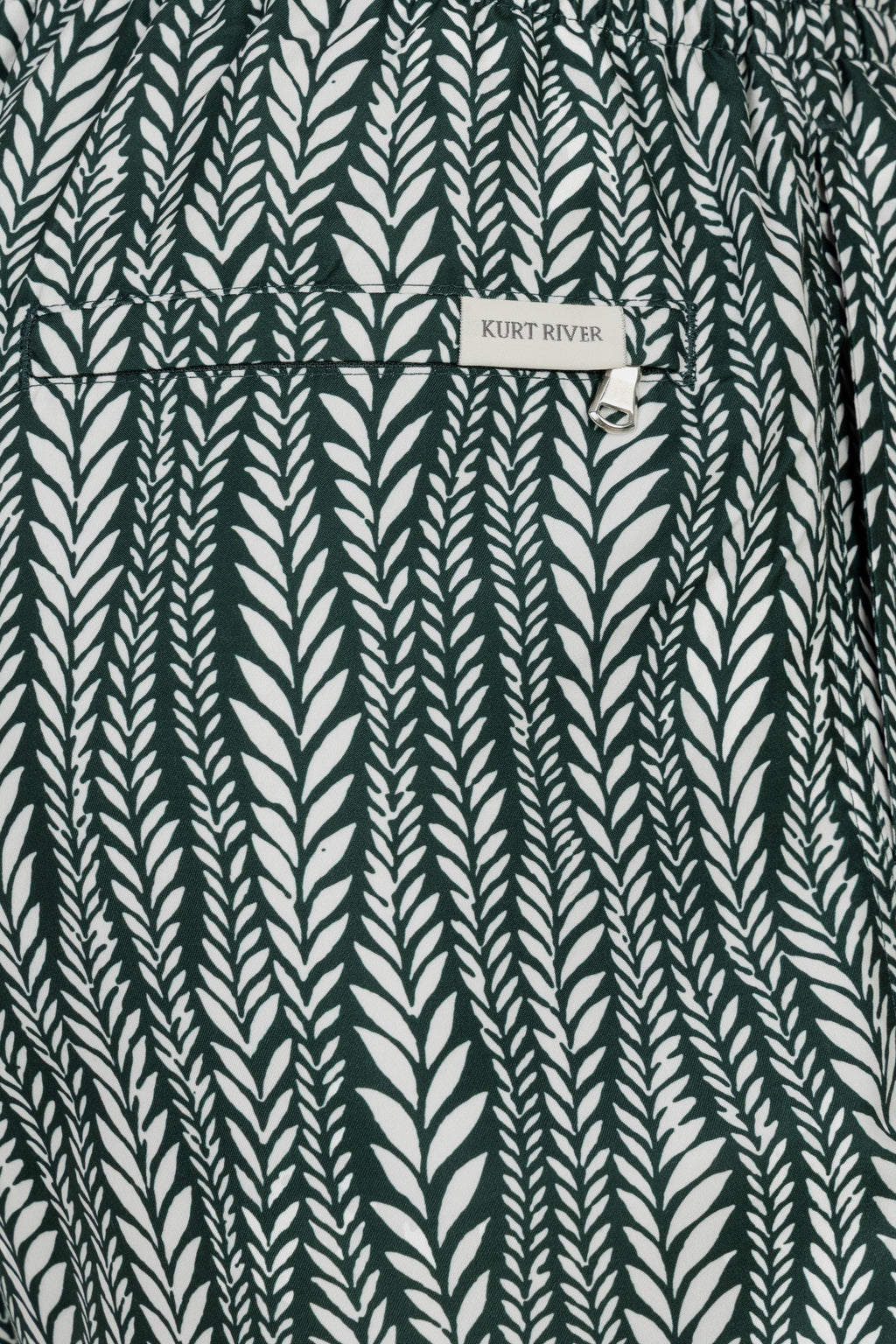 Green Leaf Swim Short